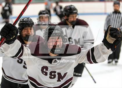 Thumbnail 1 in South Kent School vs Shattuck-St. Mary's (Prep Hockey Conference Showcase) photogallery.