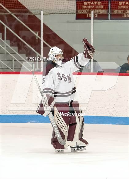 Thumbnail 2 in South Kent School vs Shattuck-St. Mary's (Prep Hockey Conference Showcase) photogallery.