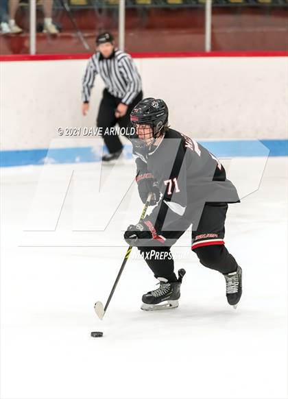 Thumbnail 2 in South Kent School vs Shattuck-St. Mary's (Prep Hockey Conference Showcase) photogallery.