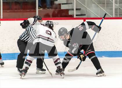 Thumbnail 3 in South Kent School vs Shattuck-St. Mary's (Prep Hockey Conference Showcase) photogallery.