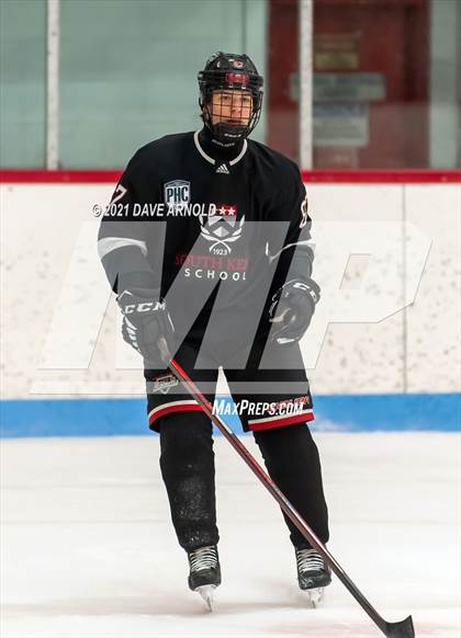 Thumbnail 2 in South Kent School vs Shattuck-St. Mary's (Prep Hockey Conference Showcase) photogallery.