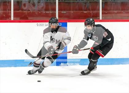 Thumbnail 2 in South Kent School vs Shattuck-St. Mary's (Prep Hockey Conference Showcase) photogallery.