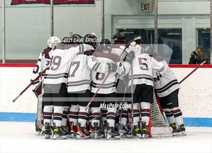 Thumbnail 3 in South Kent School vs Shattuck-St. Mary's (Prep Hockey Conference Showcase) photogallery.
