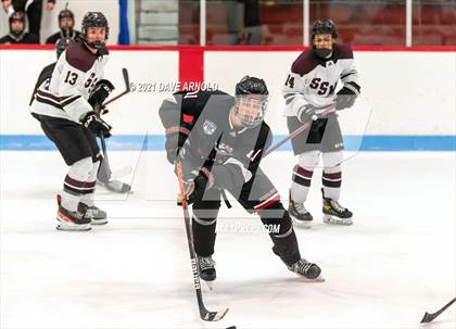 Thumbnail 1 in South Kent School vs Shattuck-St. Mary's (Prep Hockey Conference Showcase) photogallery.