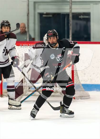 Thumbnail 3 in South Kent School vs Shattuck-St. Mary's (Prep Hockey Conference Showcase) photogallery.