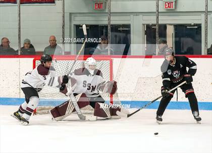 Thumbnail 3 in South Kent School vs Shattuck-St. Mary's (Prep Hockey Conference Showcase) photogallery.