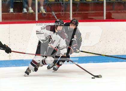 Thumbnail 2 in South Kent School vs Shattuck-St. Mary's (Prep Hockey Conference Showcase) photogallery.