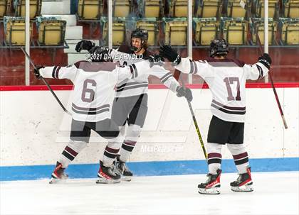 Thumbnail 3 in South Kent School vs Shattuck-St. Mary's (Prep Hockey Conference Showcase) photogallery.