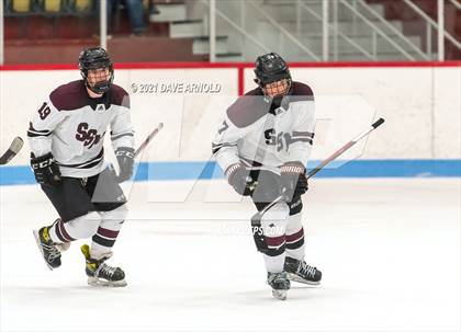 Thumbnail 1 in South Kent School vs Shattuck-St. Mary's (Prep Hockey Conference Showcase) photogallery.