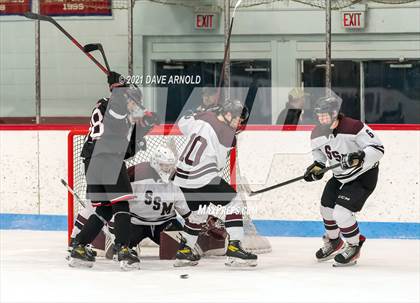 Thumbnail 3 in South Kent School vs Shattuck-St. Mary's (Prep Hockey Conference Showcase) photogallery.