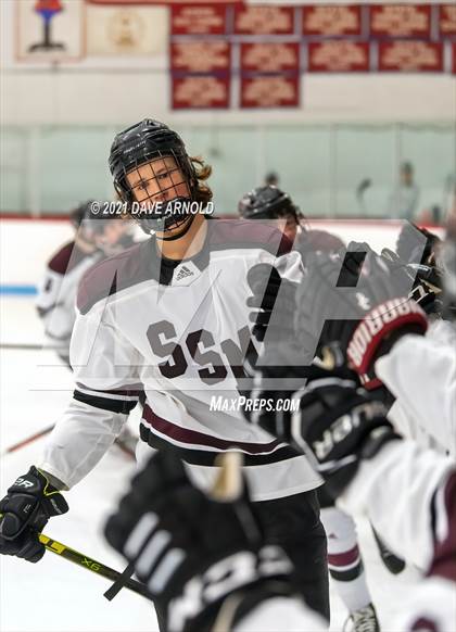 Thumbnail 2 in South Kent School vs Shattuck-St. Mary's (Prep Hockey Conference Showcase) photogallery.