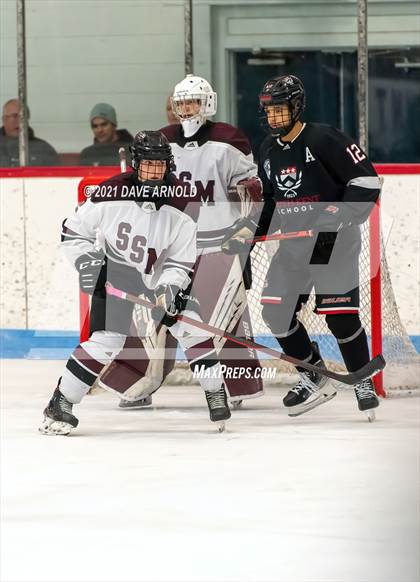 Thumbnail 1 in South Kent School vs Shattuck-St. Mary's (Prep Hockey Conference Showcase) photogallery.