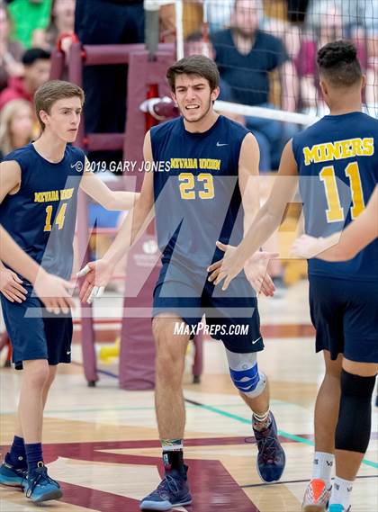 Thumbnail 1 in Nevada Union vs. El Camino (CIF SJS D2 Final) photogallery.
