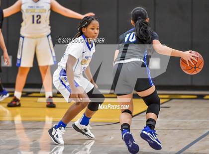 Thumbnail 2 in Priory vs. Pinole Valley (Bishop O'Dowd MLK Classic) photogallery.