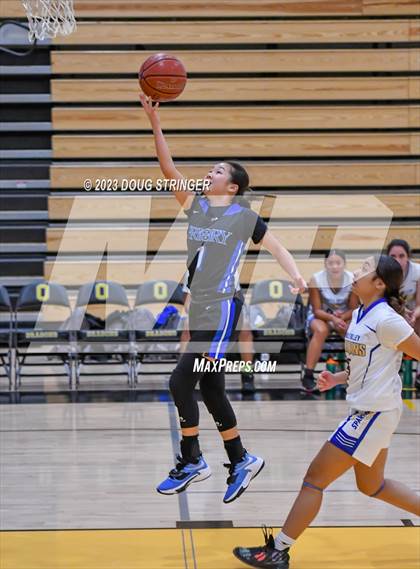 Thumbnail 3 in Priory vs. Pinole Valley (Bishop O'Dowd MLK Classic) photogallery.