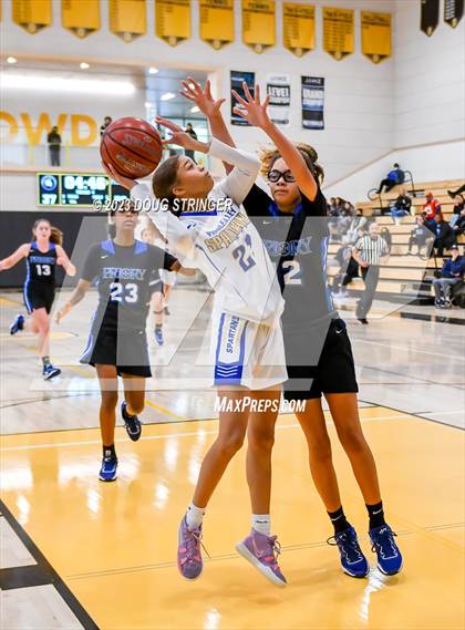 Thumbnail 1 in Priory vs. Pinole Valley (Bishop O'Dowd MLK Classic) photogallery.