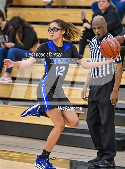 Thumbnail 1 in Priory vs. Pinole Valley (Bishop O'Dowd MLK Classic) photogallery.