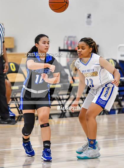 Thumbnail 1 in Priory vs. Pinole Valley (Bishop O'Dowd MLK Classic) photogallery.