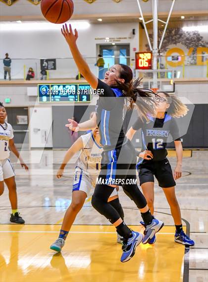 Thumbnail 2 in Priory vs. Pinole Valley (Bishop O'Dowd MLK Classic) photogallery.