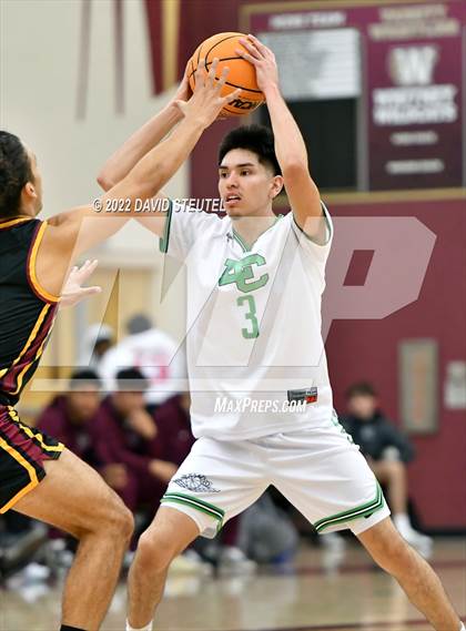 Thumbnail 2 in Clovis West vs. El Camino (NorCal Tip-Off) photogallery.