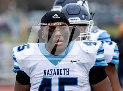 Thumbnail 2 in Nazareth Academy vs Rolling Meadows (IHSA 7A Semifinal) photogallery.