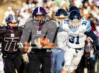 Thumbnail 2 in Nazareth Academy vs Rolling Meadows (IHSA 7A Semifinal) photogallery.