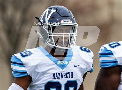 Thumbnail 1 in Nazareth Academy vs Rolling Meadows (IHSA 7A Semifinal) photogallery.