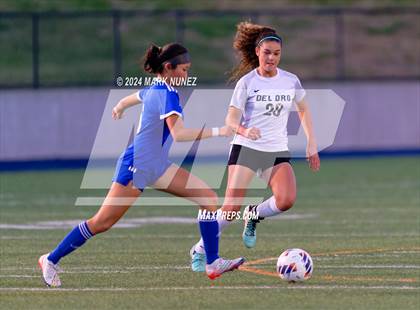 Thumbnail 3 in Del Oro vs. Davis Sr. (CIF SJS Division 1 Final) photogallery.