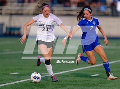 Thumbnail 1 in Del Oro vs. Davis Sr. (CIF SJS Division 1 Final) photogallery.