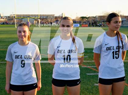 Thumbnail 3 in Del Oro vs. Davis Sr. (CIF SJS Division 1 Final) photogallery.