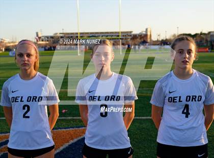 Thumbnail 2 in Del Oro vs. Davis Sr. (CIF SJS Division 1 Final) photogallery.