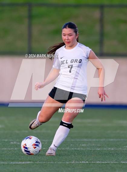 Thumbnail 2 in Del Oro vs. Davis Sr. (CIF SJS Division 1 Final) photogallery.