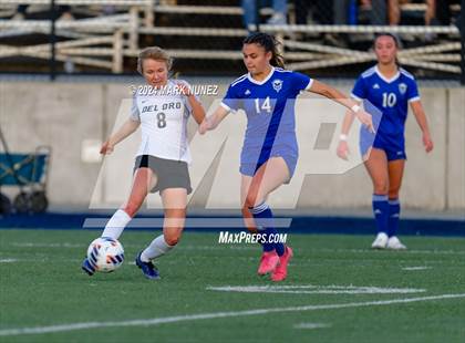 Thumbnail 2 in Del Oro vs. Davis Sr. (CIF SJS Division 1 Final) photogallery.