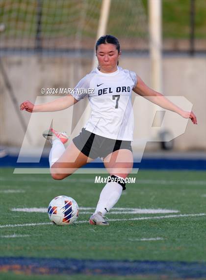 Thumbnail 3 in Del Oro vs. Davis Sr. (CIF SJS Division 1 Final) photogallery.