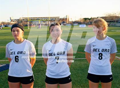 Thumbnail 3 in Del Oro vs. Davis Sr. (CIF SJS Division 1 Final) photogallery.