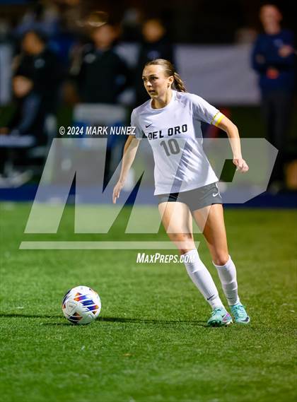Thumbnail 2 in Del Oro vs. Davis Sr. (CIF SJS Division 1 Final) photogallery.