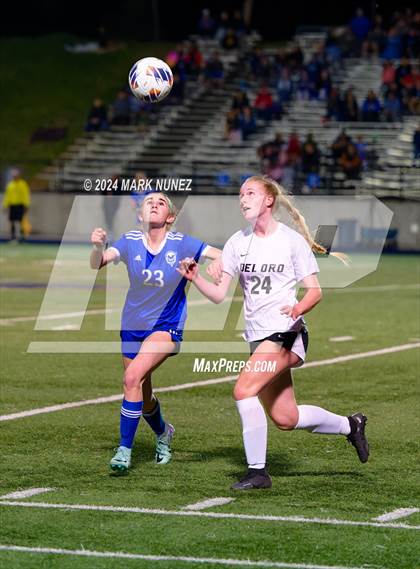 Thumbnail 3 in Del Oro vs. Davis Sr. (CIF SJS Division 1 Final) photogallery.