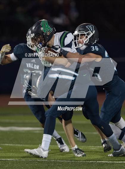 Thumbnail 2 in ThunderRidge @ Valor Christian (CHSAA 5A Q-Final) photogallery.