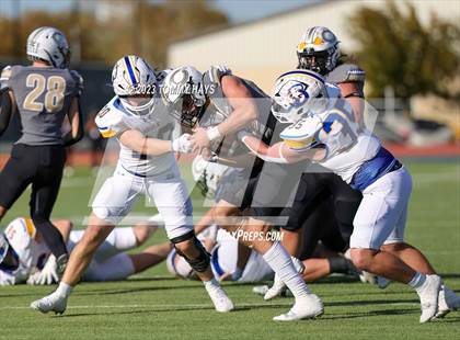 Thumbnail 1 in Brock vs. Clyde (UIL 3A D1 Region Playoff) photogallery.