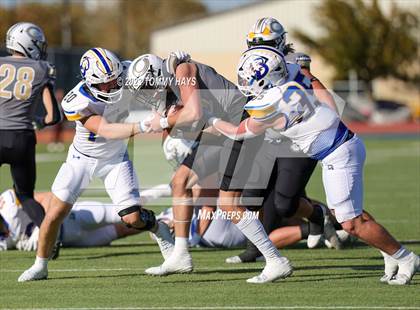 Thumbnail 2 in Brock vs. Clyde (UIL 3A D1 Region Playoff) photogallery.