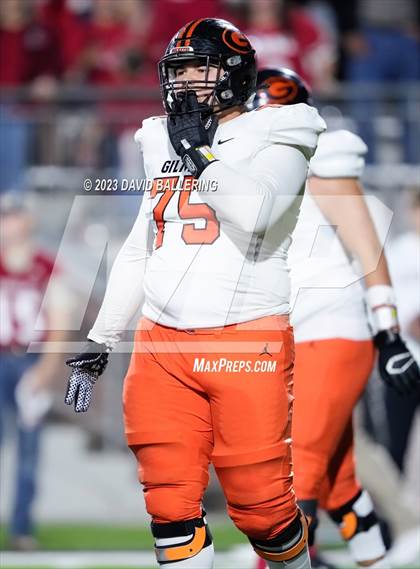 Thumbnail 2 in Gilmer vs Glen Rose (UIL 4A D2 Semifinal Playoff) photogallery.