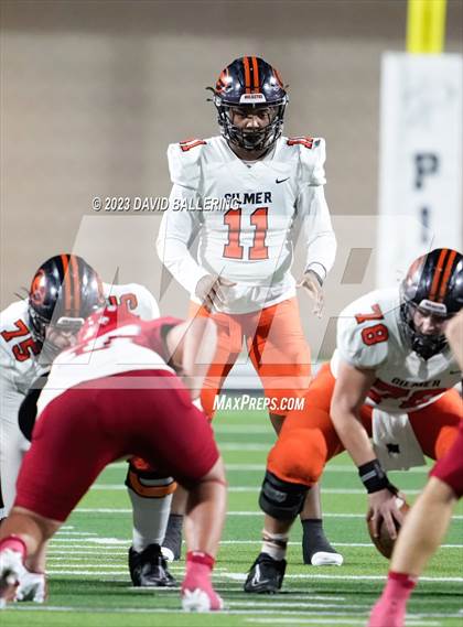 Thumbnail 1 in Gilmer vs Glen Rose (UIL 4A D2 Semifinal Playoff) photogallery.