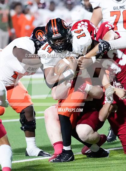 Thumbnail 2 in Gilmer vs Glen Rose (UIL 4A D2 Semifinal Playoff) photogallery.