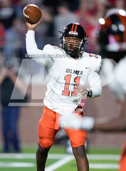 Thumbnail 2 in Gilmer vs Glen Rose (UIL 4A D2 Semifinal Playoff) photogallery.