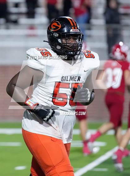 Thumbnail 2 in Gilmer vs Glen Rose (UIL 4A D2 Semifinal Playoff) photogallery.