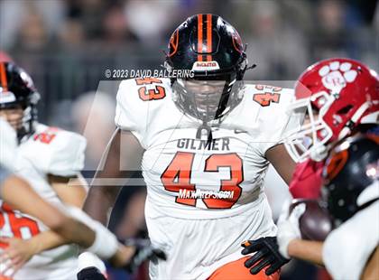 Thumbnail 2 in Gilmer vs Glen Rose (UIL 4A D2 Semifinal Playoff) photogallery.