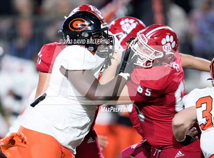 Thumbnail 2 in Gilmer vs Glen Rose (UIL 4A D2 Semifinal Playoff) photogallery.