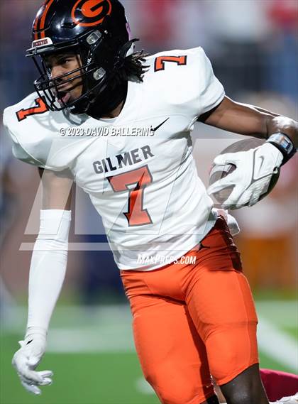 Thumbnail 1 in Gilmer vs Glen Rose (UIL 4A D2 Semifinal Playoff) photogallery.