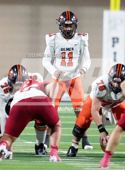 Thumbnail 3 in Gilmer vs Glen Rose (UIL 4A D2 Semifinal Playoff) photogallery.