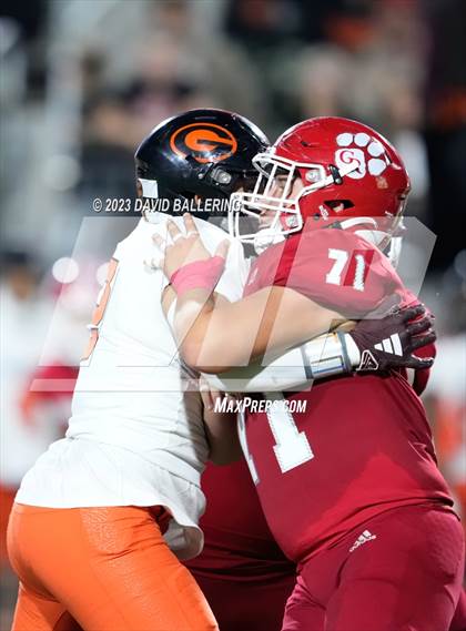 Thumbnail 1 in Gilmer vs Glen Rose (UIL 4A D2 Semifinal Playoff) photogallery.